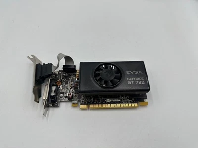 EVGA GEFORCE GT 730 2GB GDDR5 PCIE GRAPHICS VIDEO CARD HDMI 02G-P3-3733-KR - Image 1 of 4