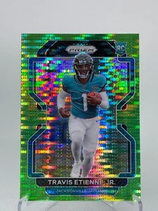 2021 Panini Prizm Neon Green Pulsar Prizm #344 Rookie Travis Etienne JR. - Bild 1 von 2