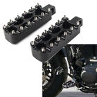 Black CNC Foot Pegs Rests Pedals For Harley Dyna Wide Glide FXDWG FXDB FXDL FXDF