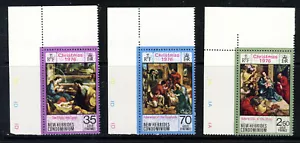 NEU Hebriden Eigentumswohnung 1976 The Christmas Set SG 214 bis SG 216 MNH - Bild 1 von 2