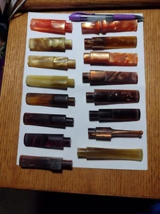 Choose pipe stem mouthpiece bit from description, price per LUCITE stem NOS L1 - Picture 1 of 6