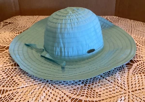 Panama Jack Women’s Floppy Sun Beach Hat*Teal*One Size - Picture 1 of 8