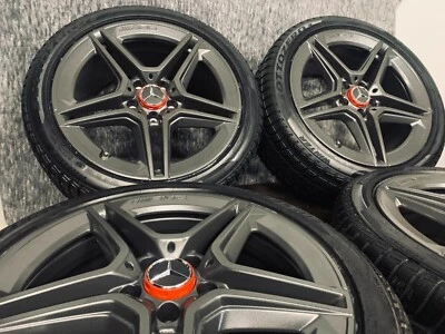 AMG Felgen 18" Winterreifen Winterräder Pirelli Mercedes C-Klasse W205 S205 - Bild 1 von 4