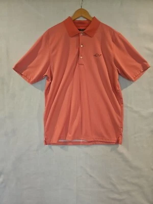 Camisa de golf Greg Norman para hombre Coral Play Dry talla grande usada  Foto 1 de 4