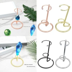 Natural Rainbows Moonstone Crystal WandScepter With Metal Display New Stand A7T4 - Bild 1 von 14