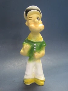 Vintage Popeye The Sailor 10" Chalkware Carnival Figure VGC & Clean - Picture 1 of 9