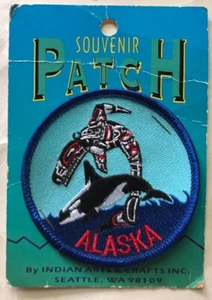 PARCHE VINTAGE ALASKA NUEVO - Imagen 1 de 3