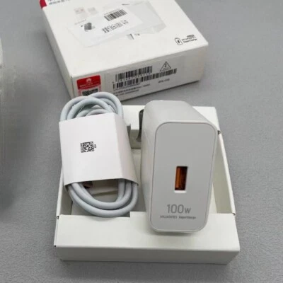 Huawei 100W USB-C Fast Charger Ladegeräte For Huawei Mate50/40 P50 Mate X2 XS - Bild 1 von 3
