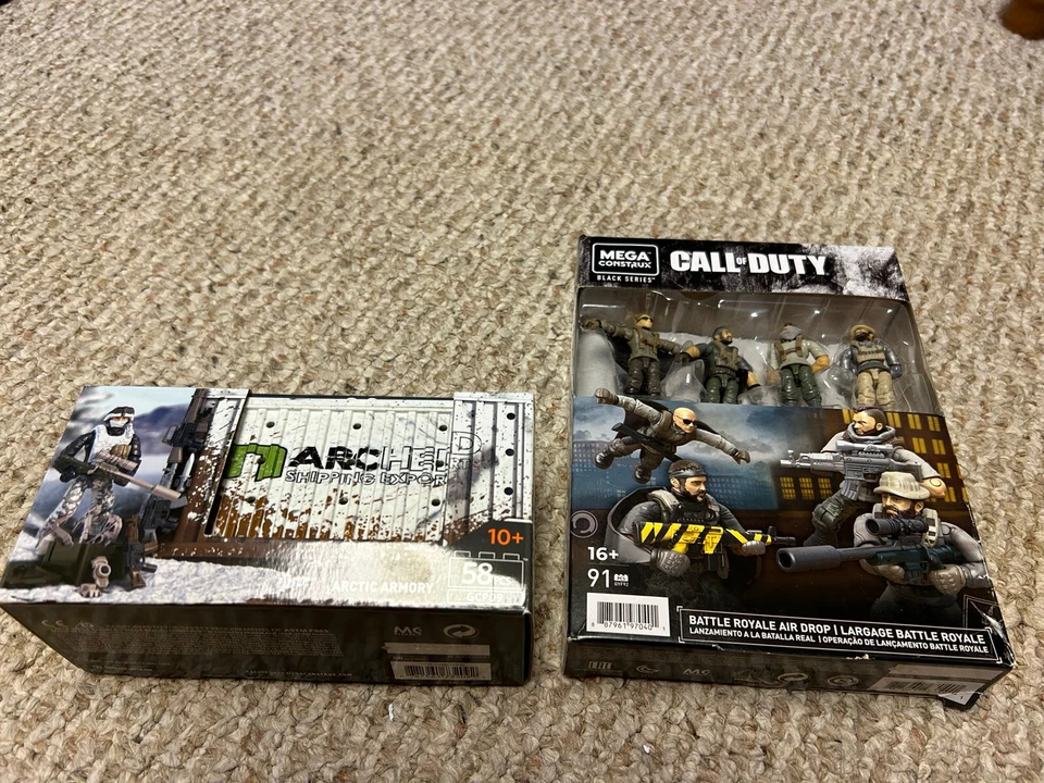 Call of Duty COD Mega Construx #GCP09 ARCTIC ARMORY Crate