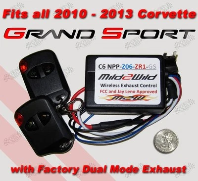 2010-2013 C6 Grand Sport Corvette Mild 2 Wild Exhaust Control - FREE USAShipping - Image 1 of 4