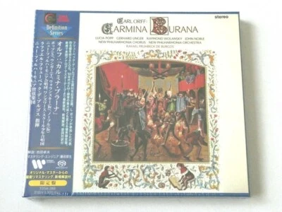 Rafael Frühbeck de Burgos Orff Carmina Burana SACD Hybrid TOWER RECORDS JAPAN - Image 1 of 2