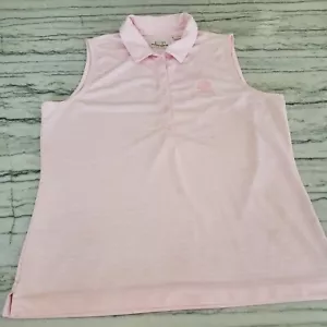 EP Pro Tour Tech Women's Golf Pink Tank Top Size L - Picture 1 of 7