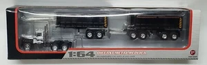 R Model Mack Semi Truck With Dump Trailer & Pup Trailer By First Gear 1/64 Scale - Picture 1 of 12