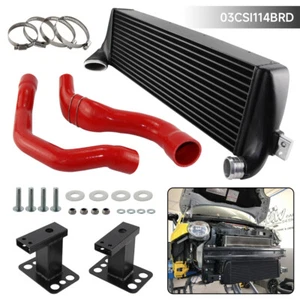 Competition Intercooler Kit For Fiat 500 Abarth 1.4 Turbo 99 KW/135 PS 08+ Red - Picture 1 of 10