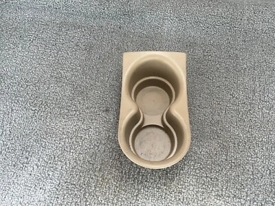 94-97 Chevy S-10 GMC Jimmy  Sonoma Front Center Console Cupholder  Brown  OEM - Image 1 of 4