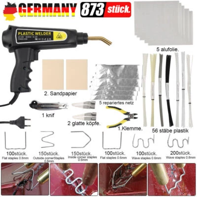 150W welding machine car plastic repair automotive welding plastic + 800 clamp ~. - Image 1 of 4