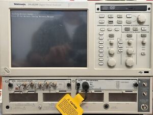 Tektronix DSA8200 Digital Signal Analyzer Mainframe w/80C10C 70Ghz Optical
