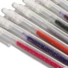 Glitter Retractable Gel Pens Pen Holder 1.0 Mm Ink Glitter Color Pens Spares NDE