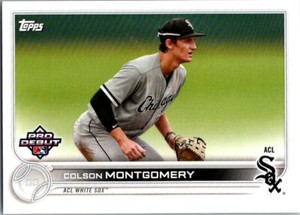 2022Topps Pro Debut#PD-185Colson MontgomeryACL White Sox