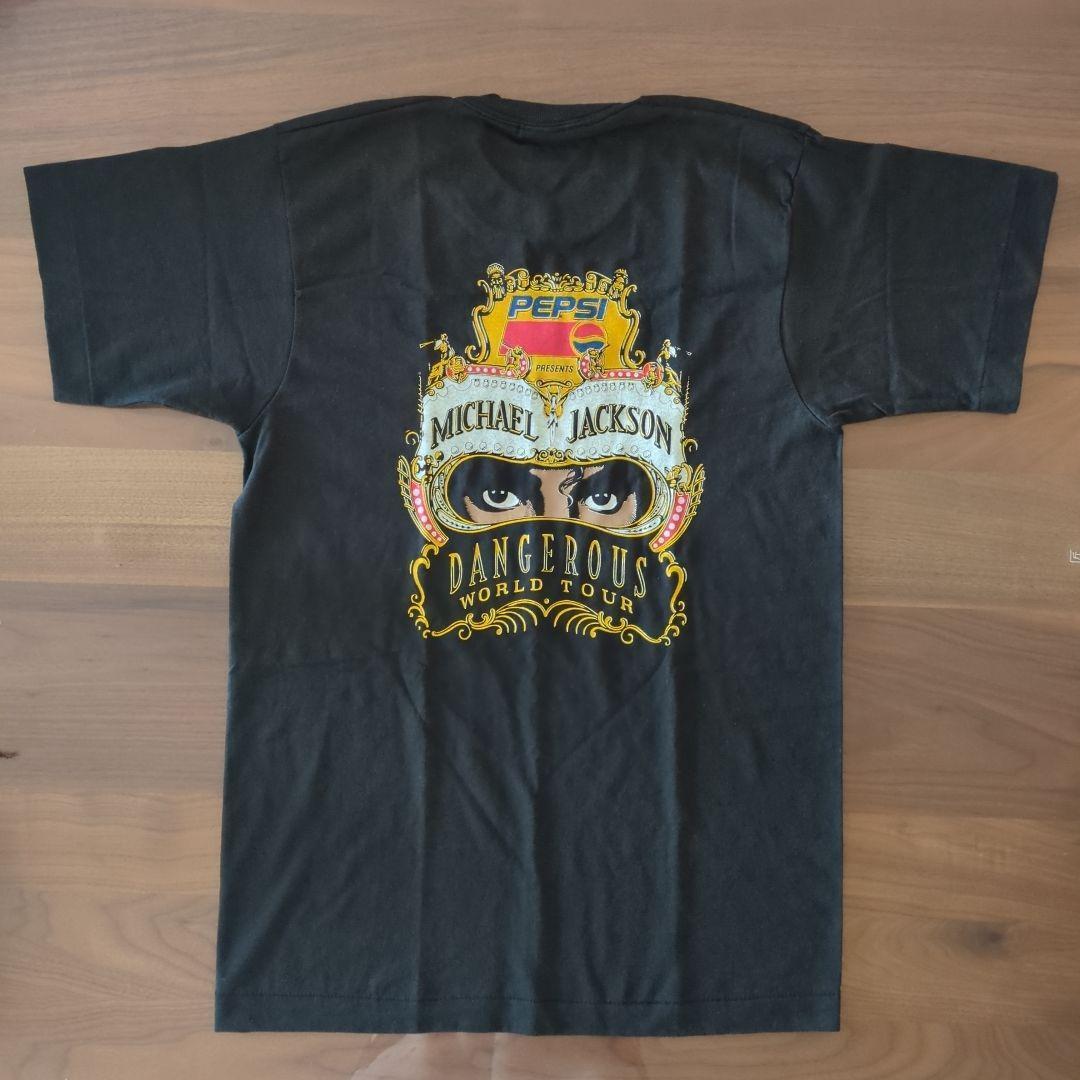 超レアマイケルジャクソンデンジャラスツアーTシャツ
