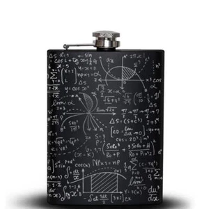 MATH + SCIENCE Hip Flasks - Picture 1 of 3