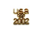 USA 2002 bagues olympiques épingle ton or