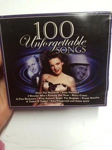 100 Unforgettable Songs 4X CD Set 2001 Canada Various Artists Time music Ltd. NM - Picture 1 of 8