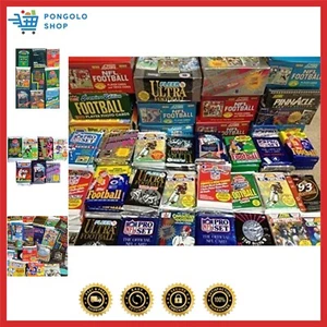 100 Vintage Fußballkarten in alten versiegelten Wachspackungen - perfekt für neue Sammler - Bild 1 von 5