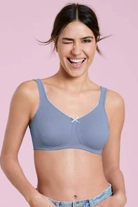 Anita Care Leni Post Mastectomy Bra Medium Blue 5785X 392 - Picture 1 of 5