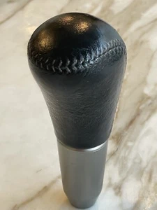 2002 2003 2004 INFINITI i35 LEATHER SHIFT KNOB CHARCOAL GRAY COLOR AUTO OEM🟠 - Picture 1 of 24