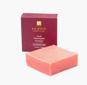 LA ROSE FRANCAISE FACIAL CLEANSING BAR 100g DR BOTANICALS BRAND NEW Free post - Picture 1 of 1