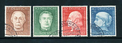 WEST GERMANY. 1954. Humanitarian Relief Fund Set. SG: 1126/29. Fine Used. - Image 1 of 2