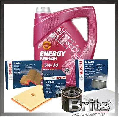 KIT DE SERVICIO para VW Polo 1.2 TSI 110 MK 5 (2014-2018) - Juego de filtros y aceite Bosch Foto 1 de 4