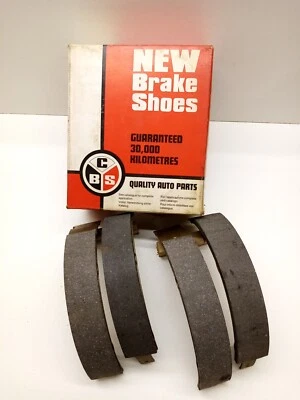 CBS Brake Shoes SF155 / GBS 1035 fits Datsun 1966-1977 Classic Car-New Old Stock - Image 1 of 4