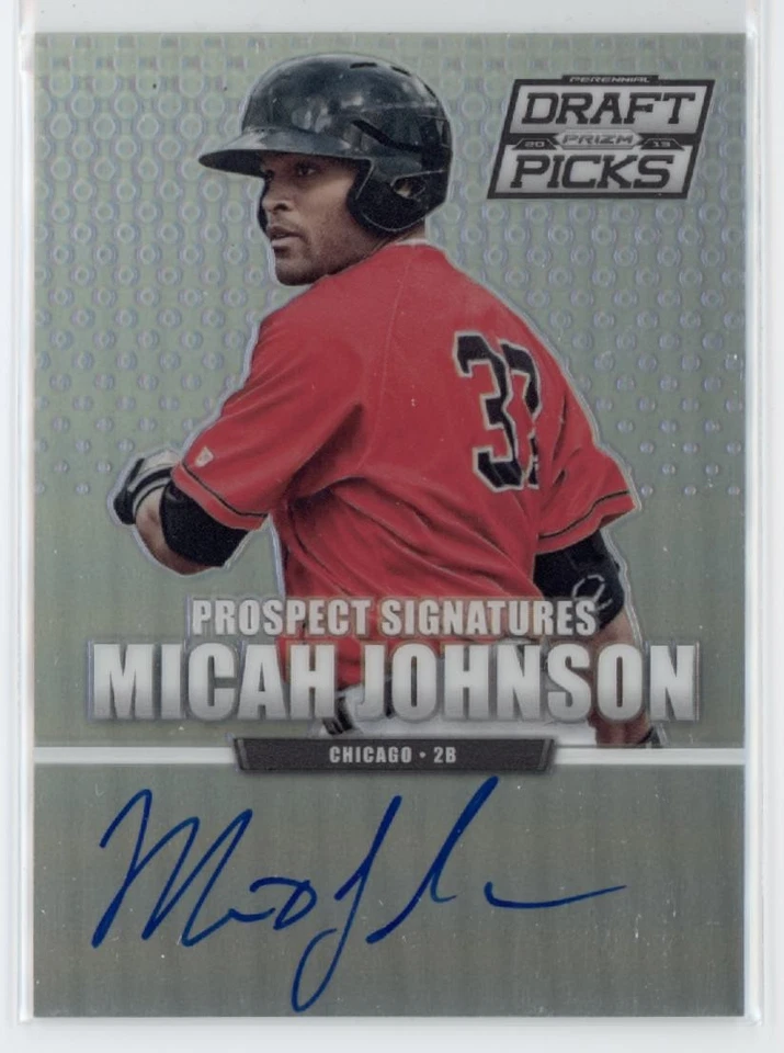 Micah Johnson Prizm 2013 selecciones de draft Prizm Auto RC #85 (21C958) Foto 1 de 1