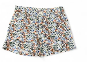 GAP KIDS Girls 100% Cotton Floral Shorts Size 8 NWT - Picture 1 of 6
