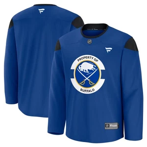 Men's Fanatics Royal Buffalo Sabres Practice Jersey - Picture 1 of 3