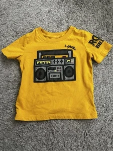 Rock The Bells Toddler Tee - GAP - Pre-loved - Size 3 - Picture 1 of 4