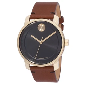 Reloj de cuarzo Movado 3600915 para hombre con esfera negra audaz - Imagen 1 de 4