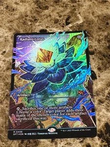RADIANT LOTUS Magic MTG Aetherdrift Showcase Foil - Bild 1 von 2