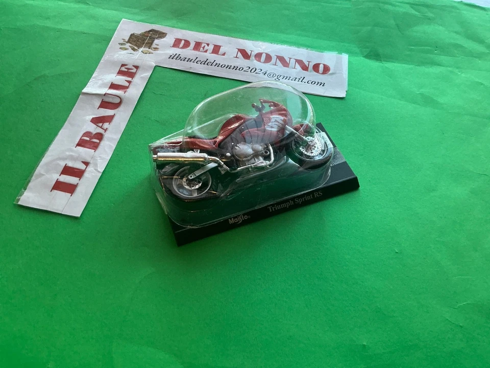 MAISTO modellino moto TRIUMPH SPRINT RS - NUOVA MAI APERTA - B - Immagine 1 di 1