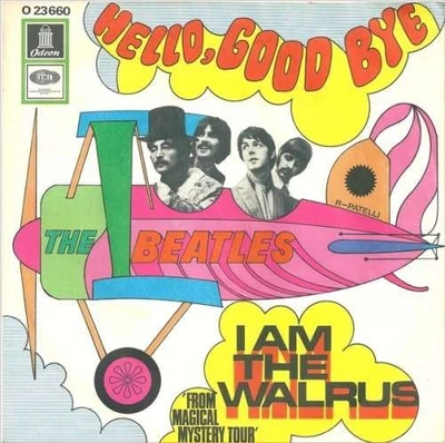 The Beatles - Hello, Good Bye / I Am The Walrus 7" Single Mono A2A Vinyl 81287 - Bild 1 von 4