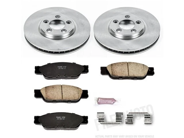 Kit de pastillas de freno delanteras y rotor 17MSQZ85 para Ford Thunderbird 2002 2003 2004 2005 Foto 1 de 1