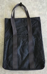 Baggy Port Japanese Smoked Denim Tote Bag 19 x 16 - Picture 1 of 11