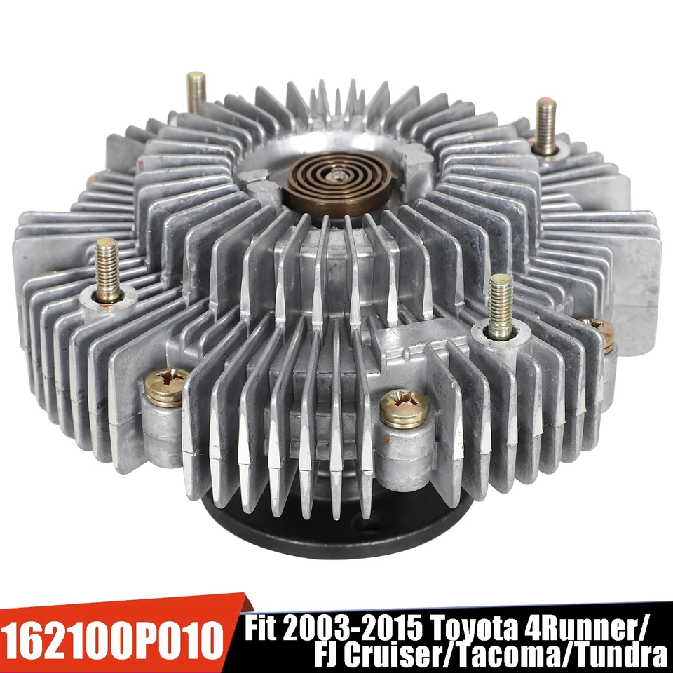 Radiator Cooling Fan Clutch For 2003-15 Toyota 4Runner FJ Cruiser Tacoma Tundra - Image 1 of 4