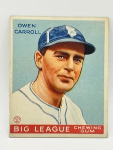 1933 Goudey #72 Owen Carroll - Picture 1 of 6