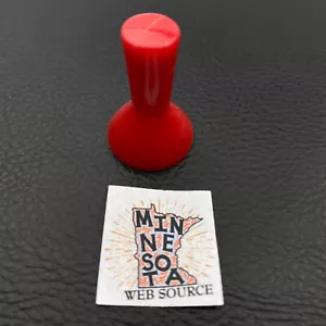 Ricambi gioco da tavolo capolavoro vintage 1970 - ricambio - pedone rosso - Foto 1 di 2