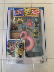 Mega Bloks Spongebob Movie Sponge Out Of Water Post Apocalyptic Figure Pack New - Picture 1 of 2