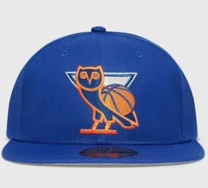 OVOxNBA NY Knicks 7 5/8 59Fifty New Era Hat Fitted October's Very Own SlightBend - Picture 1 of 10