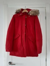 Woolrich Arctic Parka Donna, colore rosso, taglia S, originale con marchio OOP